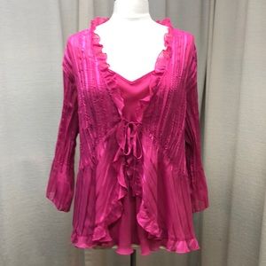 Two-piece blouse set